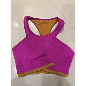 Free People FP Movement Racerback Sports Yoga Bra Pink XS